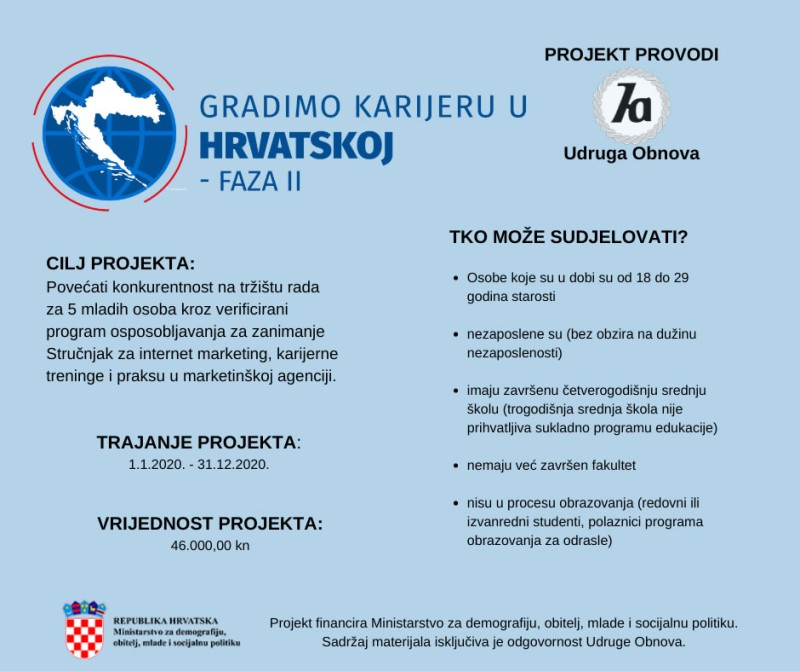 Gradimo karijeru u Hrvatskoj faza2