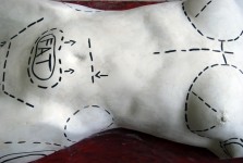 gips unistavanje ljepote dimenzije cca 110cm 60 33cm